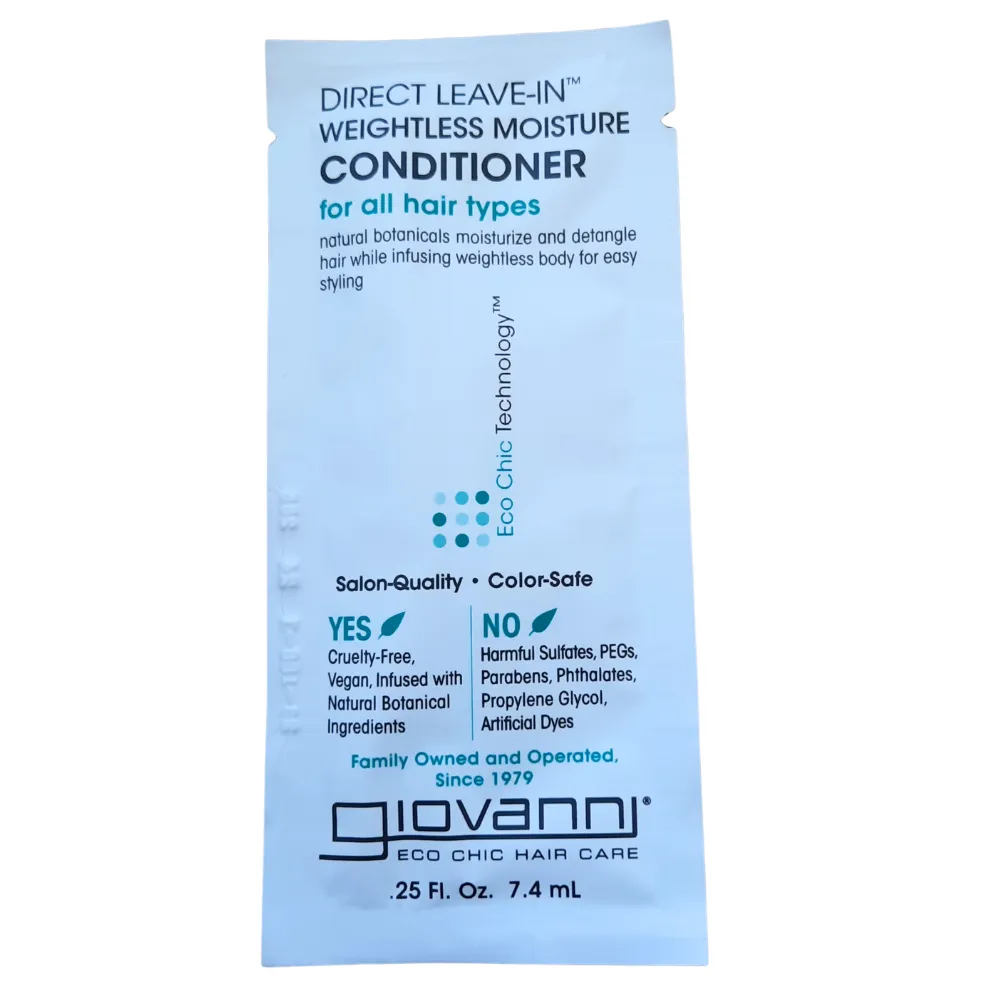 Muestra Giovanni Eco Chic Acondicionador 7.4ml